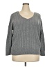 St. John's Bay Gray Pullover Sweater Size 2X - photo 1