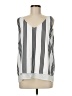 Ann Taylor 100% Polyester Silver Sleeveless Blouse Size M - photo 1
