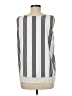 Ann Taylor 100% Polyester Silver Sleeveless Blouse Size M - photo 2