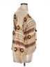 Rewind 100% Acrylic Tan Cardigan Size XL - photo 4