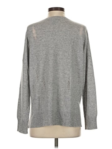 Aqua Cashmere Pullover Sweater (view 2)