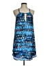 BB Dakota 100% Polyester Print Blue Casual Dress Size M - photo 1