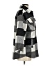 Veveret 100% Polyester Plaid Gray Coat Size S - photo 4