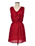 Rachel Kate 100% Polyester Solid Red Casual Dress Size M - photo 1