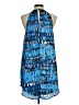BB Dakota 100% Polyester Print Blue Casual Dress Size M - photo 2