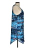 BB Dakota 100% Polyester Print Blue Casual Dress Size M - photo 4