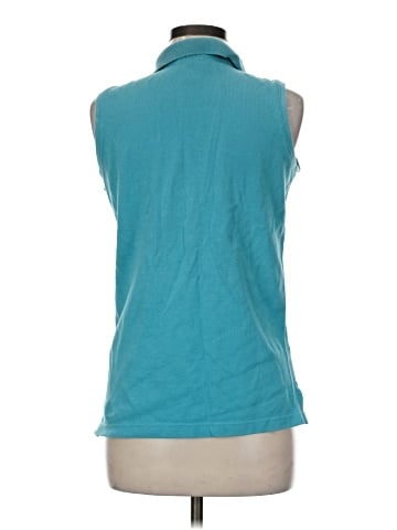 Charter Club Sleeveless Button-Down Shirt (view 2)
