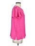 Liz Claiborne 100% Polyester Pink Short Sleeve Blouse Size S - photo 4