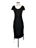 Shein Solid Black Casual Dress Size XS - photo 1