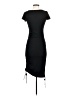 Shein Solid Black Casual Dress Size XS - photo 2