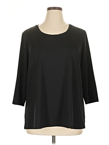Susan Graver 3/4 Sleeve T-Shirt (view 1)