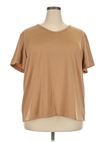 Susan Graver Short Sleeve Top (view 1)