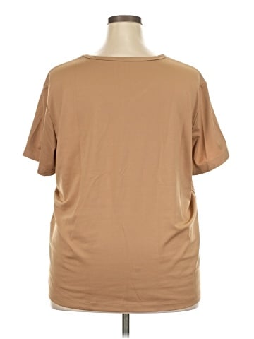 Susan Graver Short Sleeve Top (view 2)