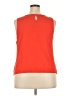 Elle 100% Polyester Orange Sleeveless Blouse Size XXL - photo 2