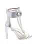 Karl Lagerfeld Paris Silver Ankle Boots Size 6 - photo 1