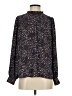 Ann Taylor LOFT Animal Print Black Long Sleeve Blouse Size S - photo 1