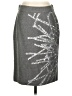 Beth Bowley Graphic Gray Formal Skirt Size 2 - photo 1