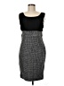 Sparrow Houndstooth Gray Cocktail Dress Size M - photo 1