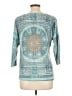 Chico's 100% Polyester Teal Pullover Sweater Size Lg (2) - photo 2