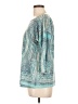 Chico's 100% Polyester Teal Pullover Sweater Size Lg (2) - photo 5