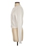 Essentials Ivory Long Sleeve Blouse Size S - photo 5