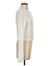 Essentials Ivory Long Sleeve Blouse Size S - photo 4