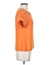 Banana Republic 100% Polyester Orange Short Sleeve Top Size XS - photo 4