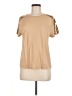 DKNY Tan Short Sleeve Top Size M - photo 1