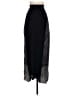 ILUS 100% Acetate Solid Black Formal Skirt Size S - photo 2