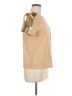 DKNY Tan Short Sleeve Top Size M - photo 4