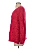 Sleeping On Snow Hearts Red Wool Pullover Sweater Size XS - photo 5