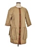Tibi 100% Leather Tan Raincoat Size 4 - photo 1