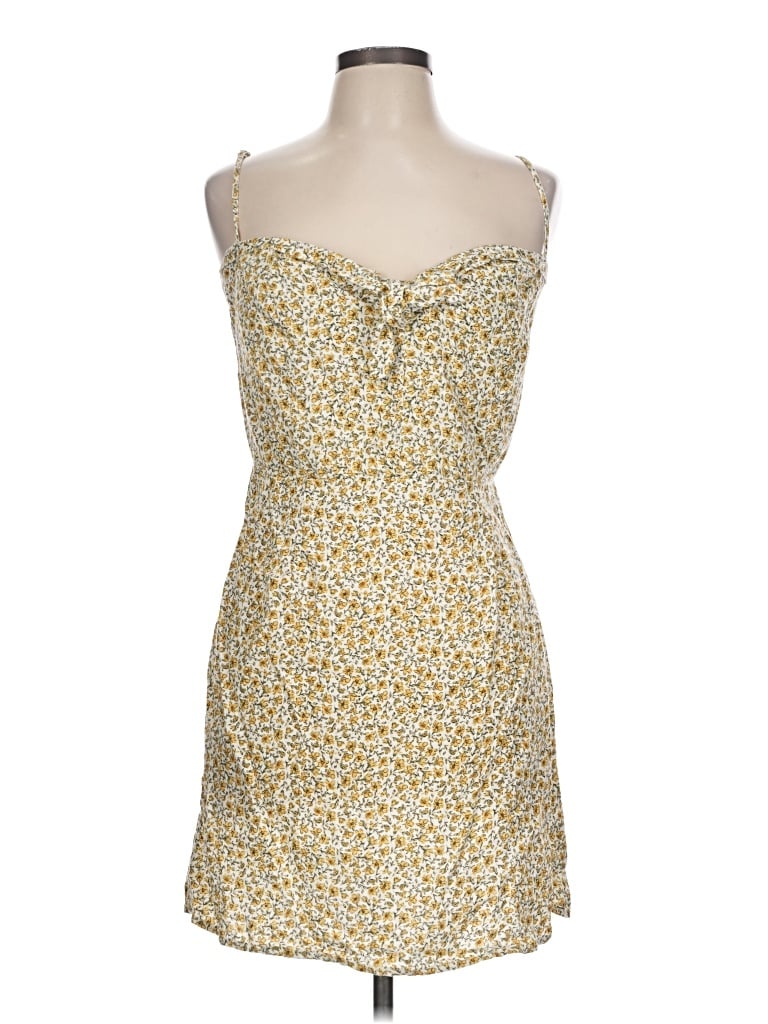 Pre-owned Billabong Cocktail Dress In Yellow