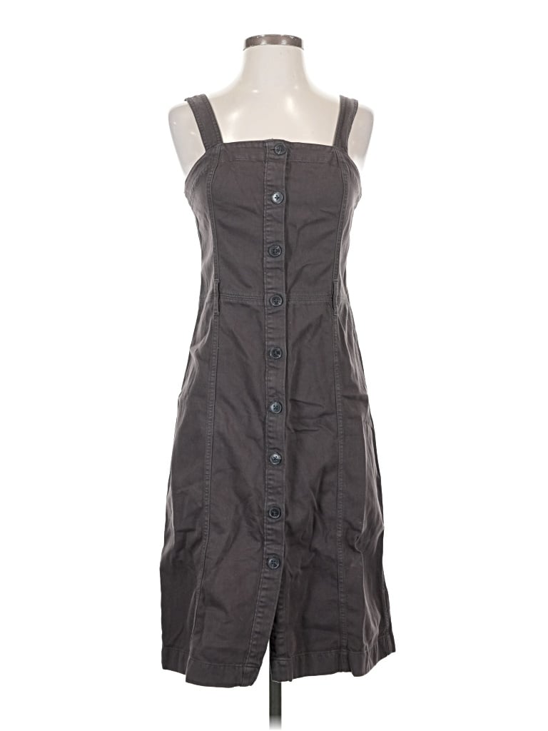 Pre-owned Gap Casual Dress In Gray