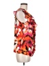 Rafaella 100% Polyester Orange Sleeveless Blouse Size M - photo 4