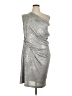 db established 1962 Metallic Silver Cocktail Dress Size 14 - photo 1