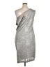 db established 1962 Metallic Silver Cocktail Dress Size 14 - photo 2