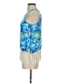 Lilly Pulitzer 100% Rayon Blue Sleeveless Blouse Size 0 - photo 5