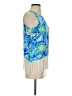 Lilly Pulitzer 100% Rayon Blue Sleeveless Blouse Size 0 - photo 4