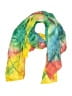 Unbranded Tropical Yellow Green Scarf One size - photo 1