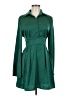 Shein 100% Polyester Green Casual Dress Size M - photo 1