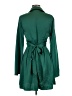 Shein 100% Polyester Green Casual Dress Size M - photo 2