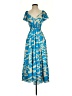 MELLODAY 100% Polyester Blue Cocktail Dress Size XS - photo 1