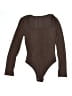 Shein 100% Polyester Brown Bodysuit Size 4 - photo 1