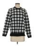 Sandro 100% Polypropylene Checkered-gingham Black Pullover Sweater Size Sm (1) - photo 1