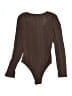 Shein 100% Polyester Brown Bodysuit Size 4 - photo 2