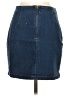 Wild Fable Solid Blue Denim Skirt Size 4 - photo 2