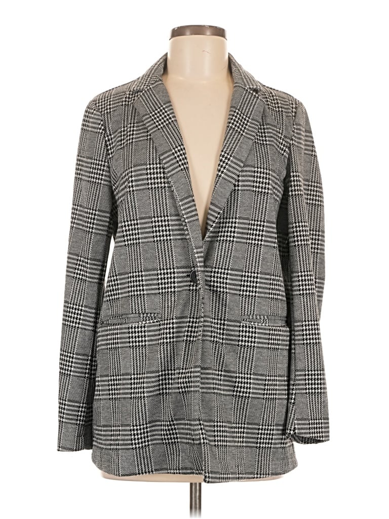 Pre-owned Love Tree Blazer Jacket In Gray