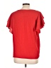 Shein 100% Polyester Red Short Sleeve Top Size 12 - photo 2