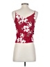 Leith 100% Rayon Burgundy Sleeveless Top Size XXS - photo 2